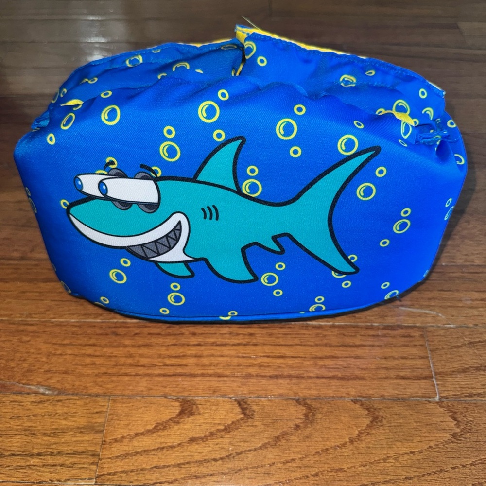 NWT Paddle Pals Shark Child Life Jacket Blue Shark Flotation Device 33-55 lbs